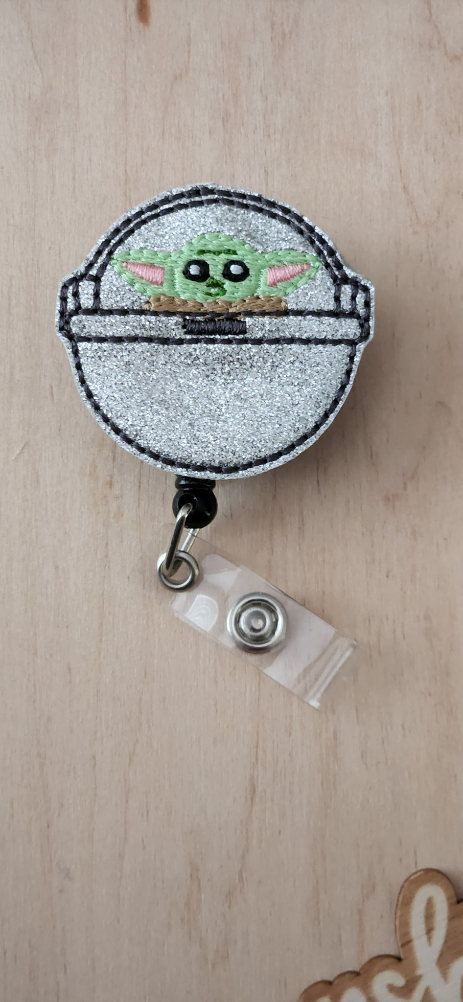 Baby Alien (Y.O.D.A.) Retractable Badge holder
