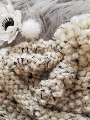 Natural Wool Alma Beanie